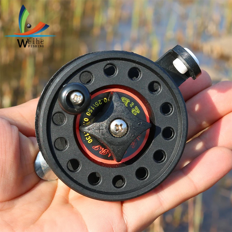 Fishing ice Reel 50g Fly Fish Reel Former 1BB Ball Bearing Fish Reel Rafting Plastic   Ice Fishing Wheel