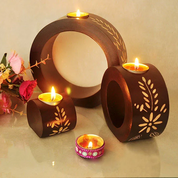 Retro Thailand Import Originality Candlestick Candle Holders Creative