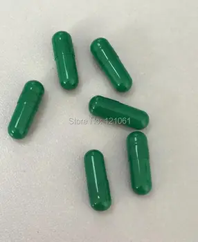 

4# 10,000pcs!Green-Green Empty Capsules size 4,hard gelatin empty capsules size 4! (joined or seperated capsules available!)
