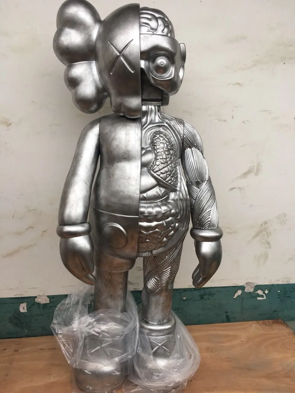 

[New] Large size KAWS 130cm 4ft kaws dissected 1:1 collection action figures toy OriginalFake model Home Decoration gift