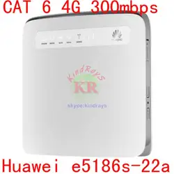 Открыл cat6 300 Мбит/с Huawei e5186 E5186s-22a 4G 3 г маршрутизатор 4G Wi-Fi dongle мобильного доступа 4G CPE автомобиля маршрутизатор pk b593 e5176 e5172