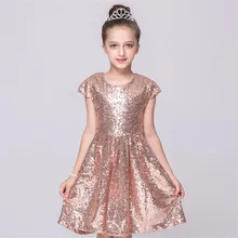 Платье принцессы с блестками для девочек; детская одежда; платье с рукавами; маленькое платье; Одежда для девочек; детское платье; одежда в китайском стиле; платье для маленьких девочек