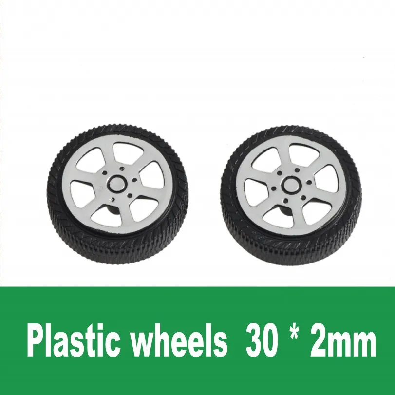 Toy Plastic Wheel Plastic small wheels Diameter 30mm Aperture 2mm