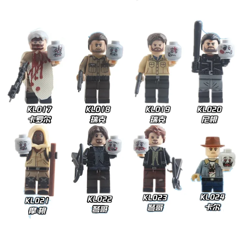 walking dead lego set