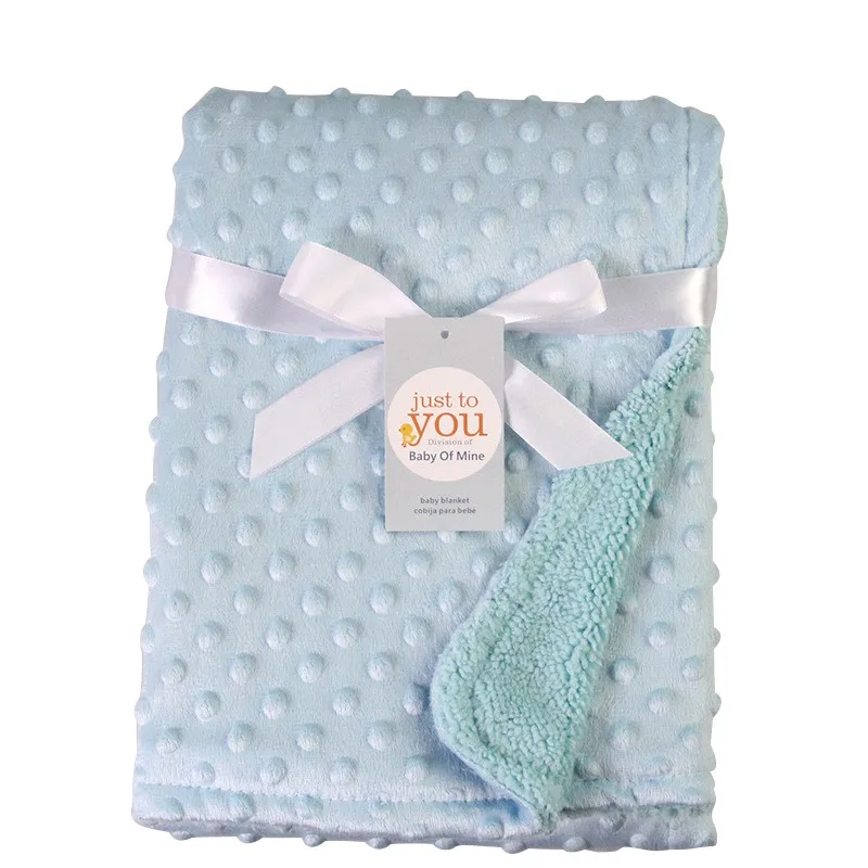 2019 Новый одеяло для новорожденного Термальность мягкое Флисовое одеяло и пеленание набор постельных принадлежностей Стёганое одеяло