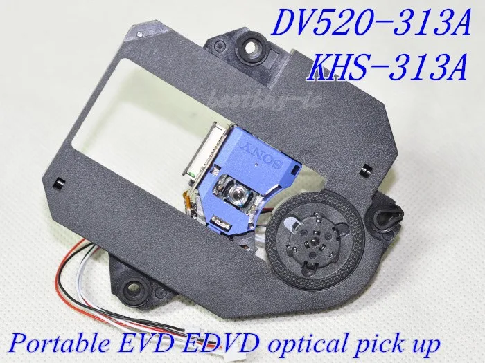

KHS-313A / KHM-313A / KHM-313AAA WITH DV520 MECHANISM DV520(313A) PLASTIC MECHANISM Portable EVD EDVD Mobile DVD laser lens