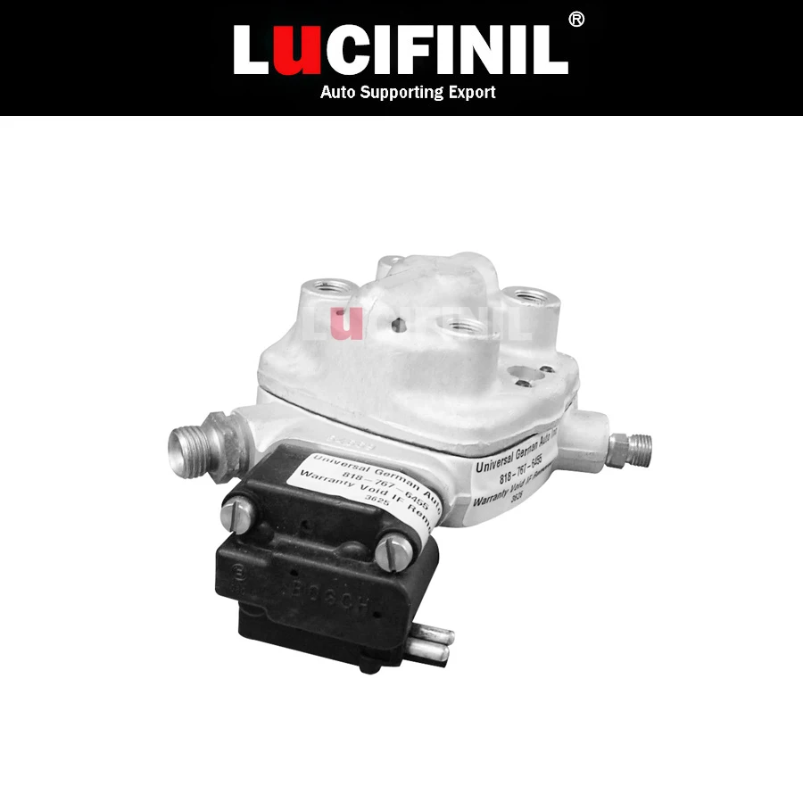 

LuCIFINIL 4 Cylinders Fuel Distributor With Black Sensor Fit Mercedes-Benz 200e 201 190E 2.3L 0438101026 0438101004 0000741513