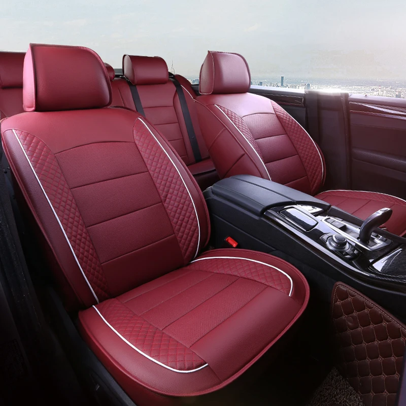 Car Wind Auto automobiles Leather car seat cover For Audi A6L Q3 Q5 Q7 S4 A5 A1 A2 A3 A4 B6 b8 B7 A
