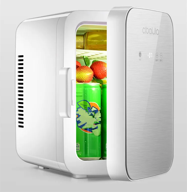 Mini Car Fridge Cooler Warmer Multi-function 12V 220v Travel Refrigerator Portable Electric Icebox Cooler Box Freezer (10)