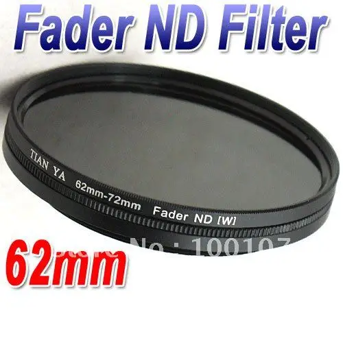 TIANYA 62mm 62 Fader ND Filter Neutral Density ND2 to ND400 | Электроника