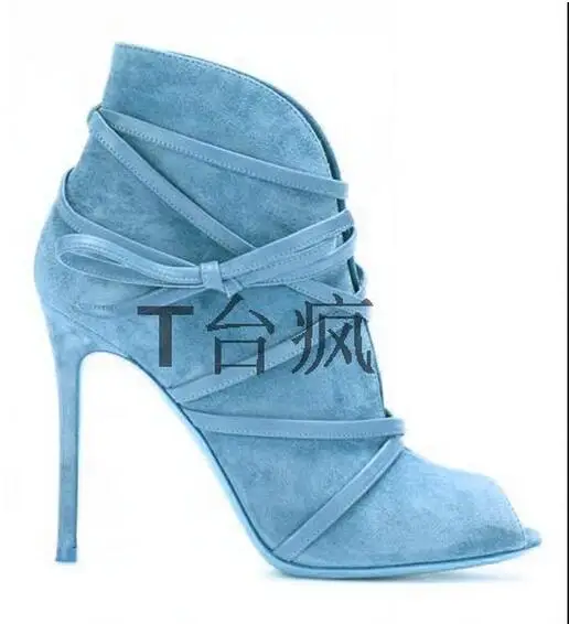 Pompes Color as Chaussons Peep Aiguille Printemps Talons Wrap Showed Color Talon 43 34 As Découpes À Bottes Hauts Automne Toe Cheville Taille Nouveau Femmes qwxgZf