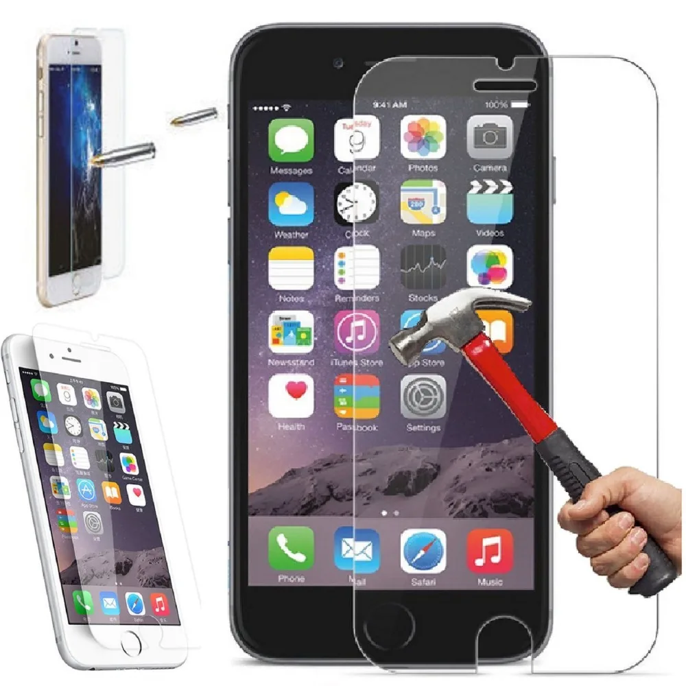 Закаленное стекло для iphone 6 Защитная пленка экрана 6S Защитное экрана|screen