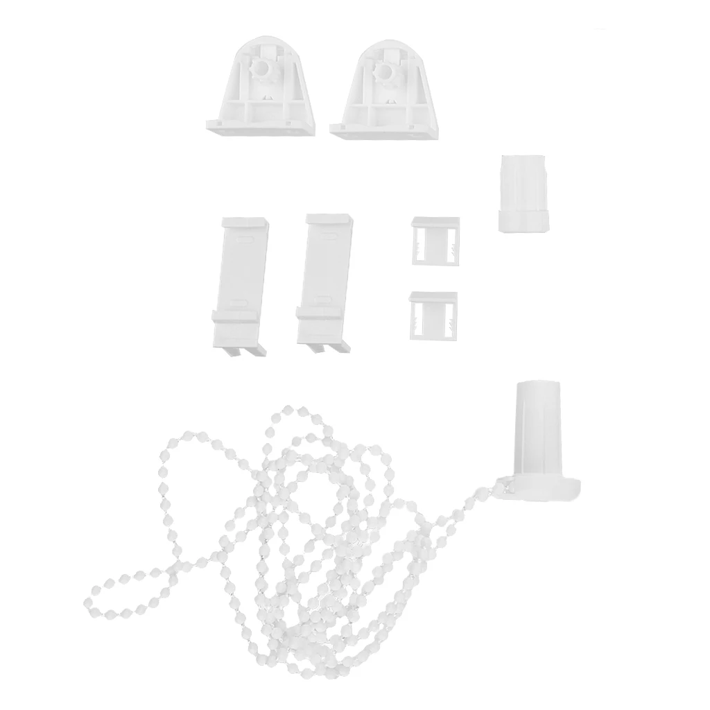 High Quality Plastic Roller Blind Accessories with 33.46' Long Bead Chain Home Decor Curtain Decorative Accessories 17mm Tube