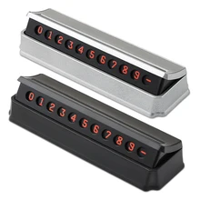 Автомобильная Временная парковочная карта для hyundai Creta Tucson BMW E90 E53 VW Golf Polo Tiguan Kia Rio Sportage R авто аксессуары