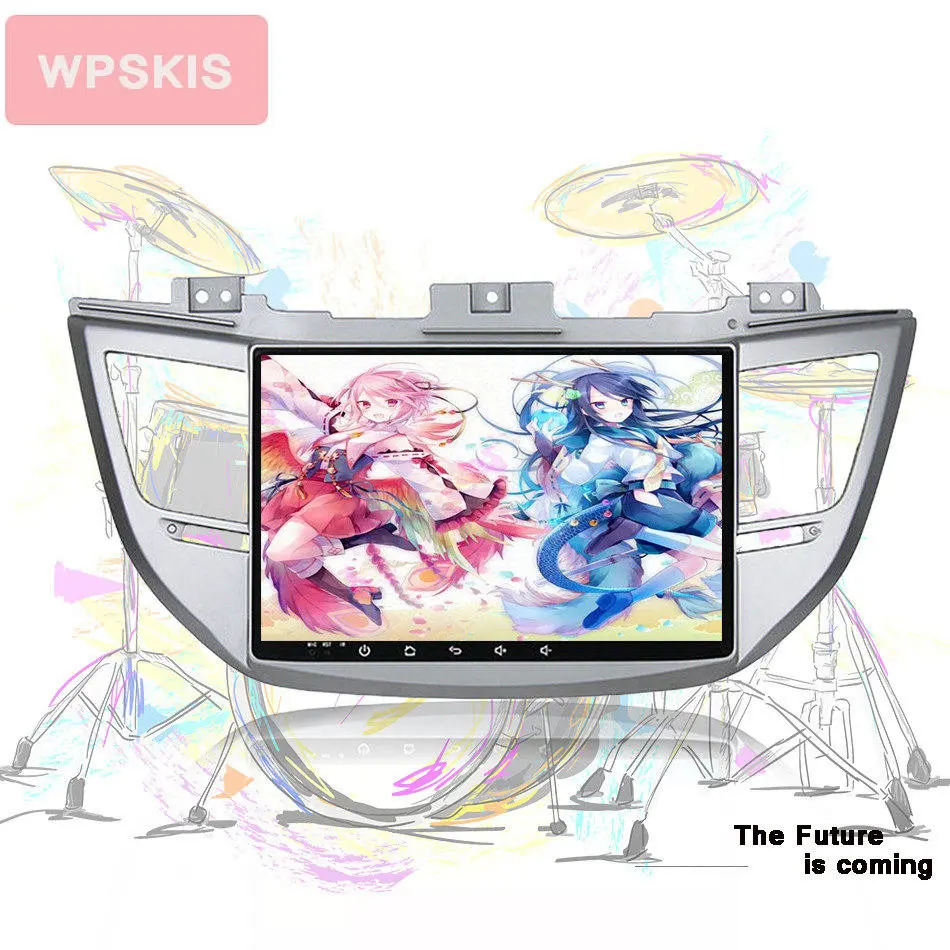 Discount Android 9.0 car dvd for Hyundai Tucson/ ix35 2016 2017 2018 with octa core radio Sat navi car stereo media player Support DAB TV 3