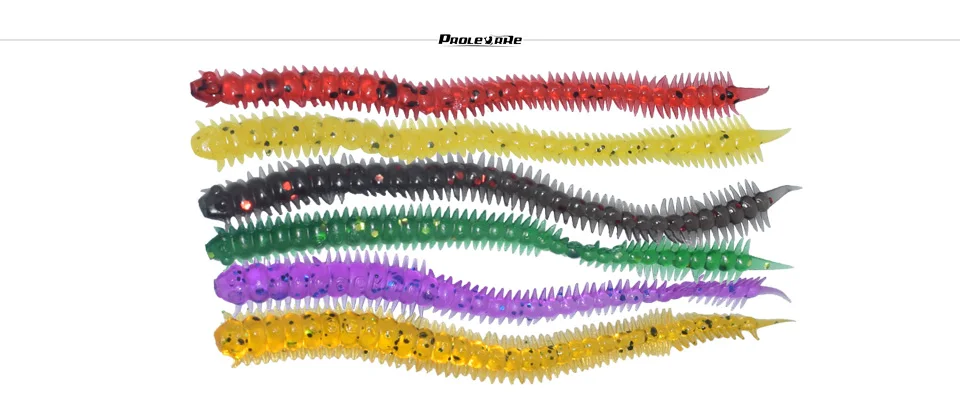 Proleurre 20 шт 10 см морские дождевые черви мягкие приманки искусственные 1 г реалистичные морские сороконожки мягкие рыболовные приманки микс Кривошип Крючки для рыбалки