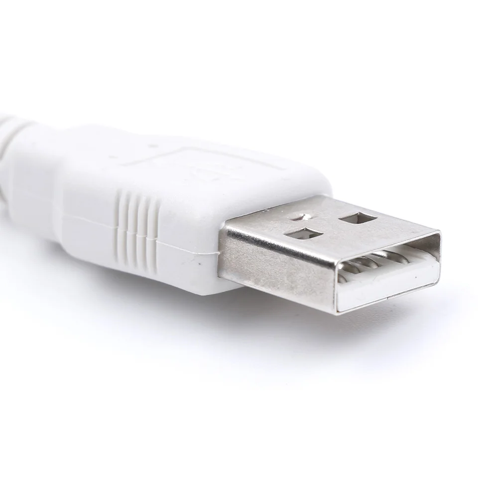 Новый Полезный 1 шт 31 см цветной двойной PS2 Женский к USB Мужской адаптер кабель F/M
