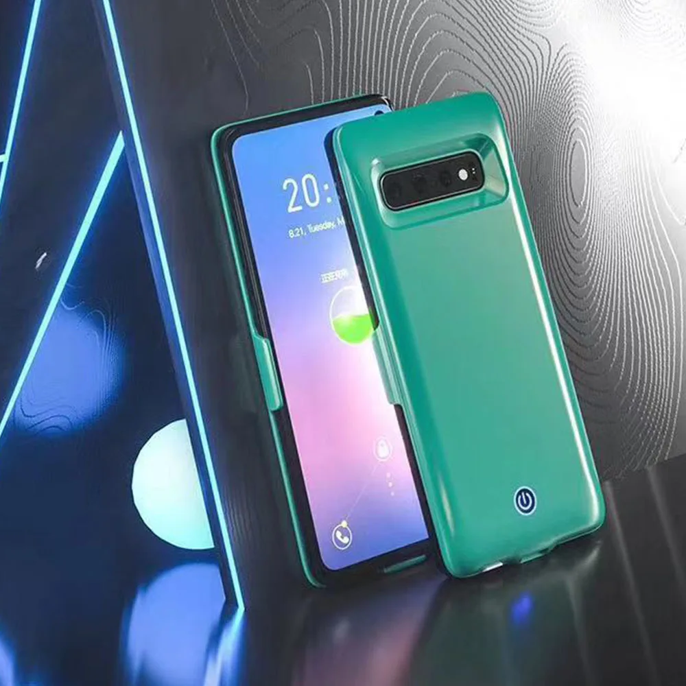 JINXINGCHENG чехол с зарядным устройством для samsung Galaxy S10e 7000 мАч с зажимом для быстрой зарядки для Galaxy S10+ 7000 мАч чехол