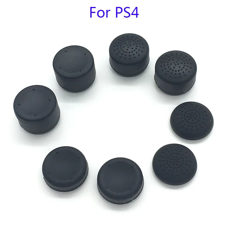 70 компл. 8 в 1 резиновая силиконовая крышка Thumbstick Thumb Stick чехол кожа рукоятки для джойстика для playstation 4 PS4 беспроводной Contr