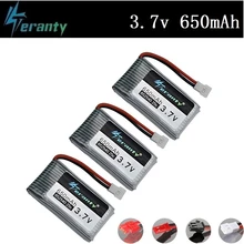 650mah 3.7v Bateria Lipo Para X5 X5C X5SC X5SW X6SW H9D H5C M68 FY550 HJ818 HJ819 L15FW 852540 Rc Quadcopter Spare Parts 3 Pçs/set