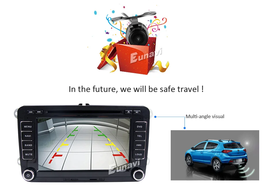 Clearance Eunavi 2 Din 7