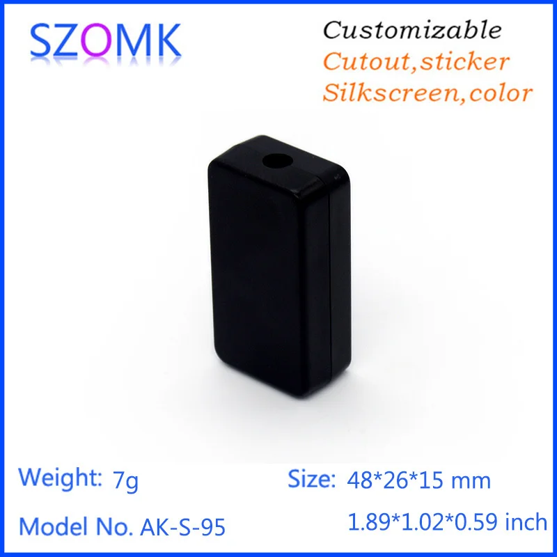 plastic enclosure for electronics control box szomk diy enclosure junction box plastic housing small abs instrument enclosure distribution box black plastic box enclosure electronics case (2).jpg