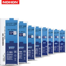 NOHON телефон батарея для Apple iPhone 5S 5C 5 6 6S 7 Plus SE 4 4S Замена батареи внутренние батареи+ Инструменты для ремонта