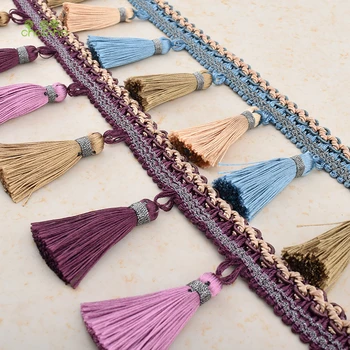 

Chainho,1 Yards/Lot,Fringe Trim Lace Fabric,DIY Handmade Accessories,Craft&Gift Packing/Curtain&Chair Valance Decoration,HB063