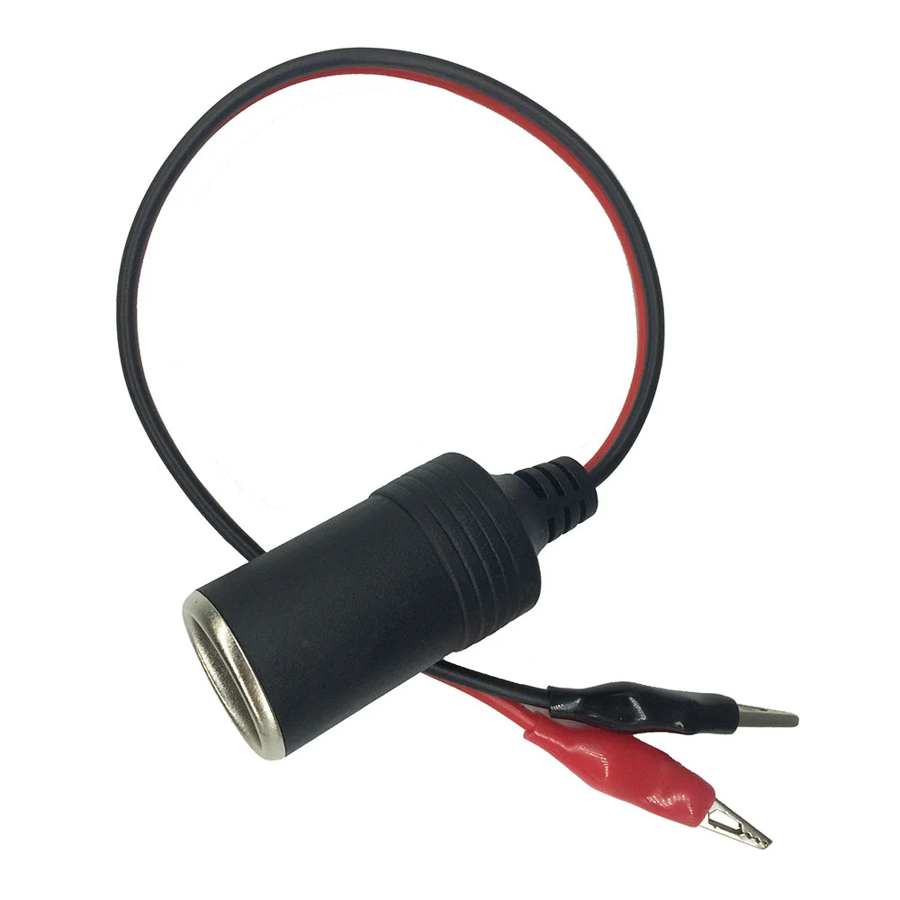 

mini portable 30cm Car Battery Clip/Clamp Convert Switch Car Cigarette Lighter Socket Connector Adapter Power 12V small clip