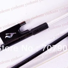 Новинка 4/4 Скрипка Лук Черный углеродного волокна серебряный цвет лук струна