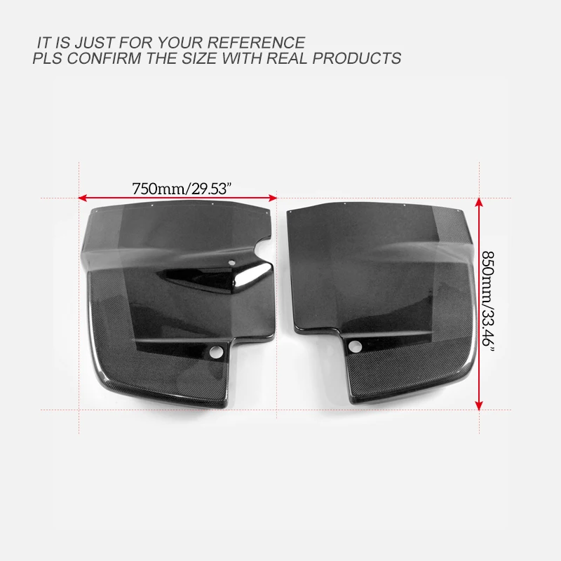 Perfect For Impreza GDA GDB GDC 7 8 9 VOT Style Carbon Fiber Rear Under Diffuser Glossy Finish Bumper Splitter Extension Drift Add On 2