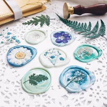 WHISM деревянные восковые уплотнительные штампы, латунные уплотнительные восковые штампы, головка, ретро палисандр, ручка, воск, уплотнение, Медная головка для скрапбукинга