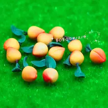 Кукольный домик миниатюра кухня Еда 1:12 глина фруктовые 12 шт. персиков NT7891