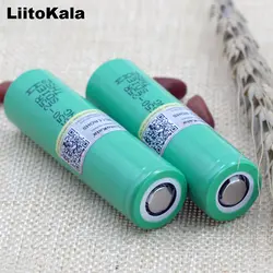 3 шт. Liitokala 18650 INR1865025R непрерывного разряда 20A электронная сигарета Мощность 2500 мАч литиевых Батарея для
