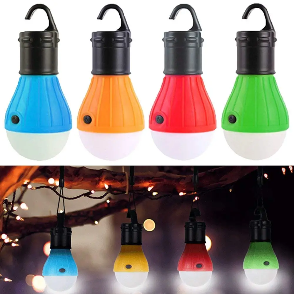 

Mini Portable Lantern Tent Light LED Bulb Emergency Lamp Waterproof Hanging Hook Flashlight For Camping Use 3*AAA High Quality