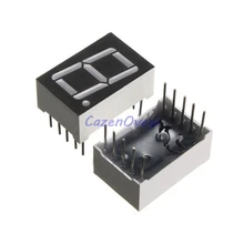 200pcs/lot 7 segment 0.56 in common Cathode 1 Bit digital Tube 0.56" inch 0.56in. Red LED Display 7 segmentos LED Digital tube