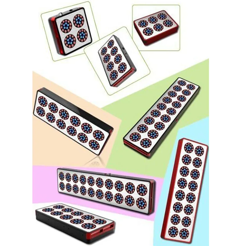 Beylsion 1350W Apollo 18 270PCS LEDS Plant Growing Light Lamp Full Spectrum Red+Blue+White+UV+IR AC85~265V For Medical Plants 0(B)