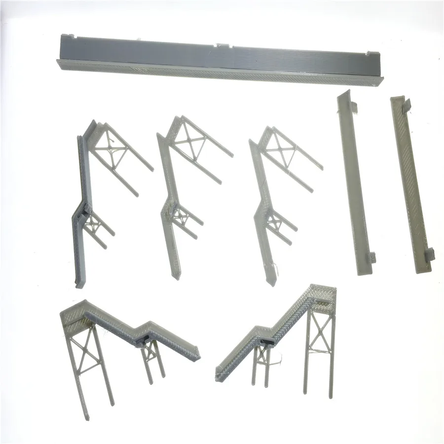architecture model building ho train layout03