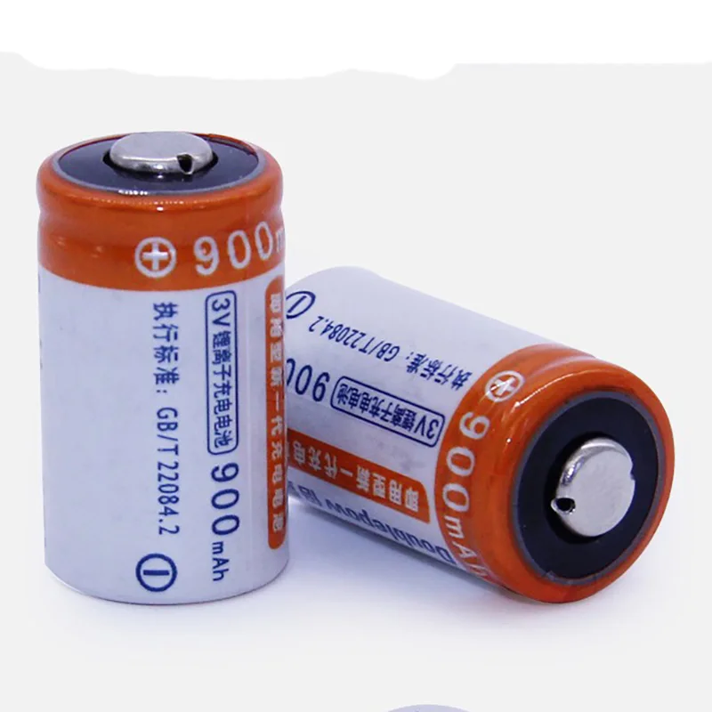 Новый CR2 3V 900mAh LiFePO4 аккумуляторная батарея Polaroid мультиметр навигатор 3 2 V