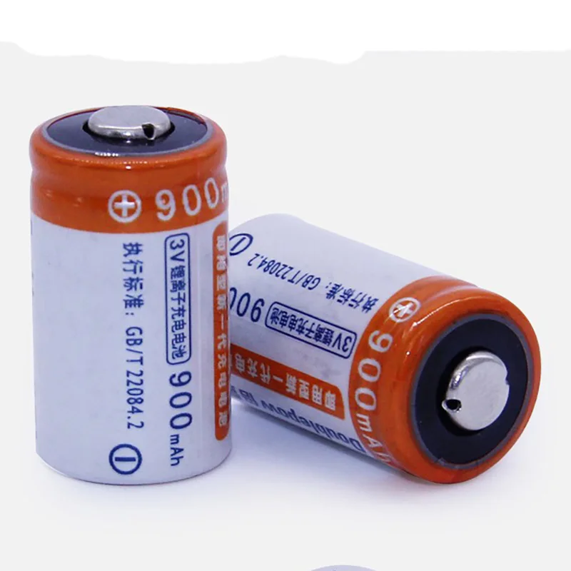 

New CR2 3V 900mAh LiFePO4 Rechargeable Battery Polaroid multimeter Navigator 3.2 V batteries