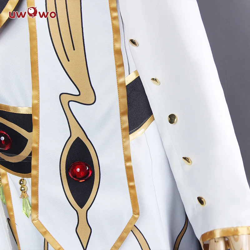 UWOWO Lelouch Lamperou CODE GEASS Косплей мятежника императора вера. Костюм униформы из аниме