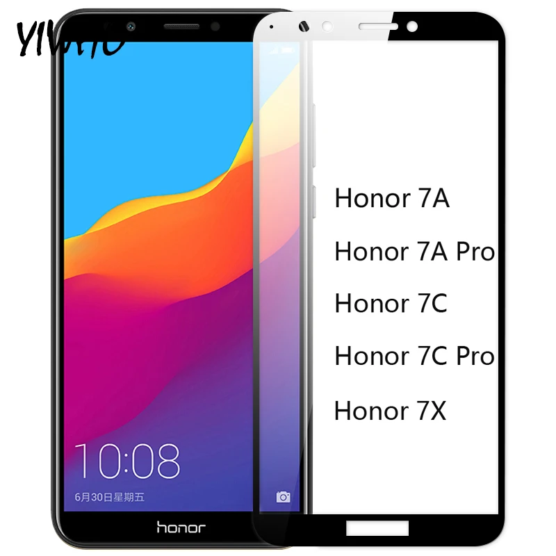 

Glass For Huawei Honor 7A 7C 7A Pro Tempered Glass Protective Safety Film On 7C Pro Full Cover Screen Protector Anti-Scratch