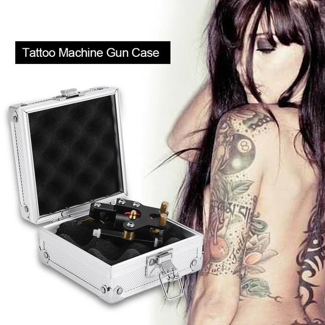 Mallette De Rangement Portable Pour Machine À Tatouage, Conteneur  D'emballage Électronique En Aluminium Avec Serrure - Accessoires De  Tatouage - AliExpress