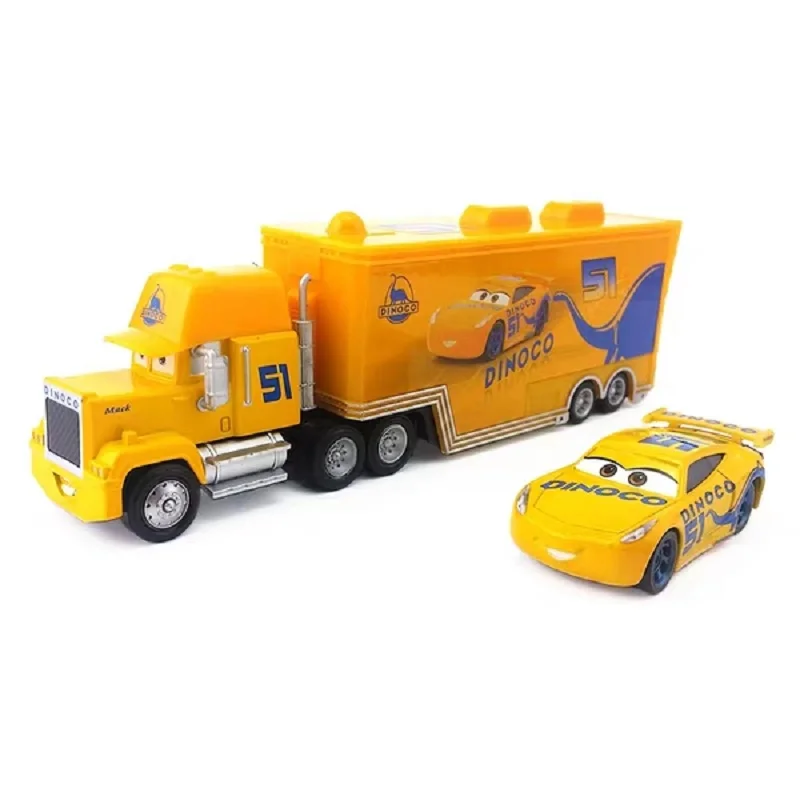 28 Новинка, disney Pixar Sedan 3, Молния Маккуин, фриттер, Френк, крошечный, 1:55, литая металлическая модель, игрушечный автомобиль, детский подарок - Цвет: 28