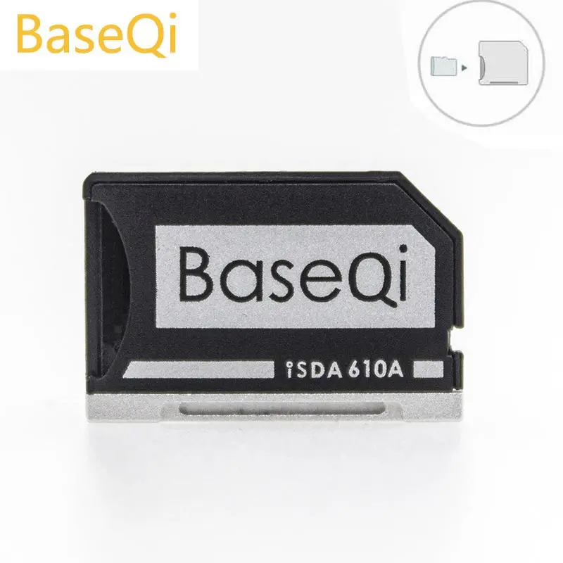 BaseQi pc карта pcmcia адаптер карты Micro SD для Asus ZenBook флип ux360CA компактный флэш-адаптер mercedes benz для карты памяти psp