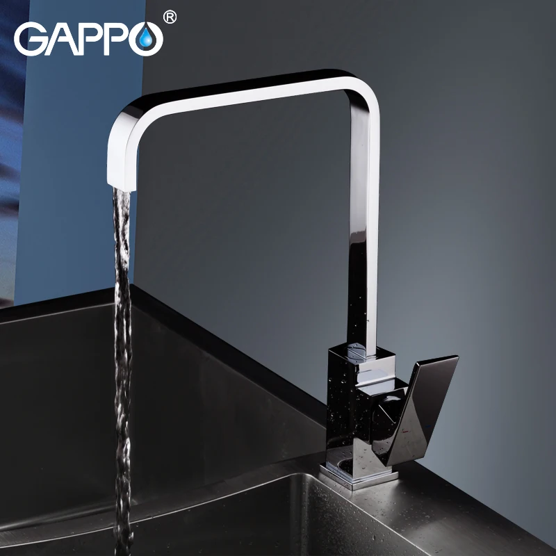 

GAPPO kitchen faucet waterfall kitchen sink faucet taps mixer chrome water taps mixers deck mounted torneira