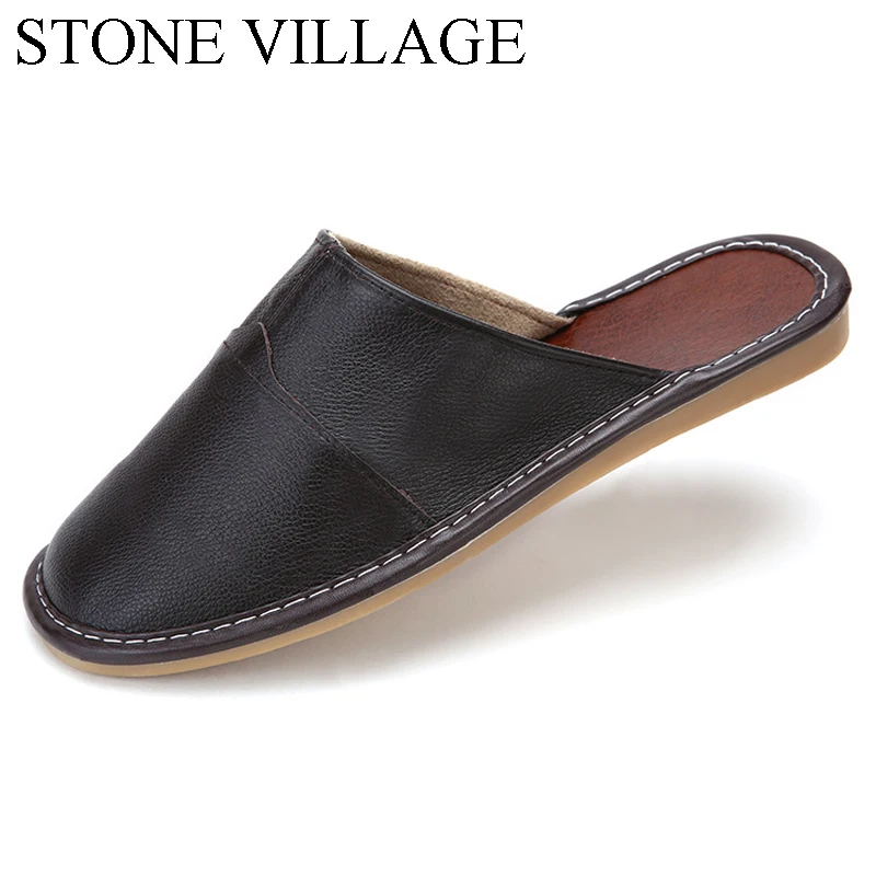 high quality slippers plus size 35 44 genuine leather slippers summer high quality slippers plus size 35 44 genuine leather slippers summer