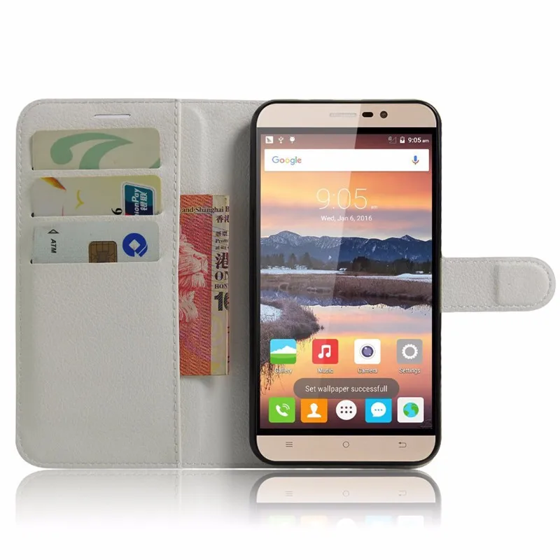 Fundas For Cubot Dinosaur Case 5.5 Wallet Original PU Leather Cover Case For Cubot Dinosaur Case Flip Protective Phone Back Bag (5)