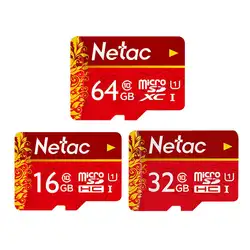 Netac Class 10 UHS-1 80 МБ/с. высокое Скорость Micro SD TF флэш-память карты