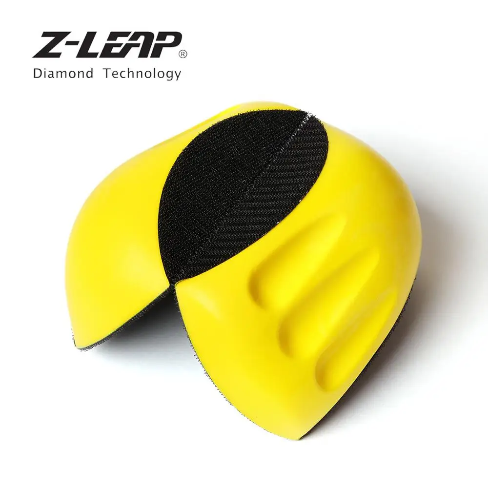 Z-LEAP 1 шт. " /6" держатель шлифовального диска Наждачная бумага подложка Полировочный коврик в форме мыши ручной шлифовальный блок крюк и петля абразивный инструмент
